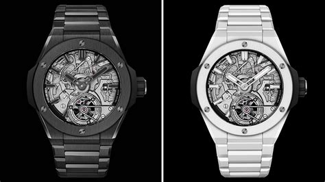 Hublot Unveils the World’s First Ceramic Tourbillion .